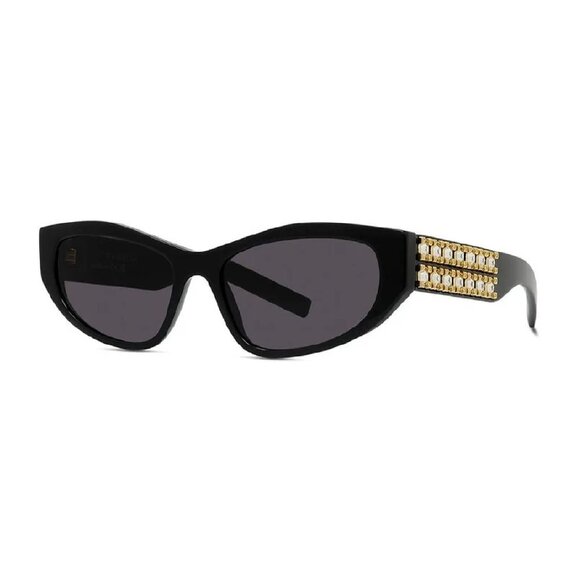 NEW GIVENCHY CAT EYE SUNGLASSES GIVENCHY GV40078I 01A BLACK GREY EYEWEAR - Picture 1 of 3
